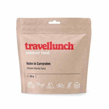 Caril de frango cremoso com arroz