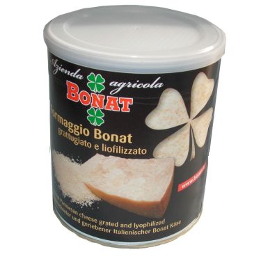 Queijo ralado liofilizado