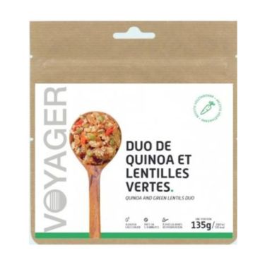 Duo de quinoa com lentilhas
