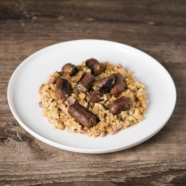 Pequeno-almoço com merguez