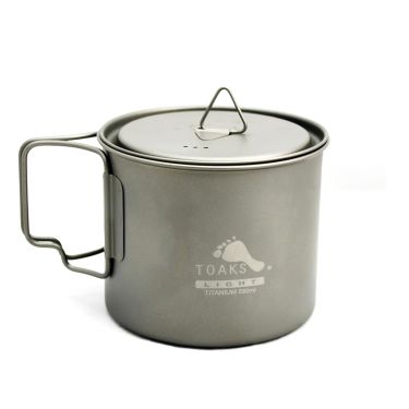 Panela em titânio Toaks Ultralight - 0,55 L