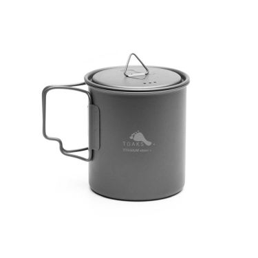 Kit de cozinha em titânio Toaks Ultralight com tampa - 0,45 L