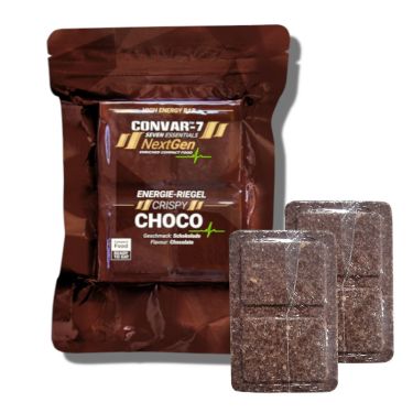 Bolacha de emergência - Crispy Choco - 10 anos