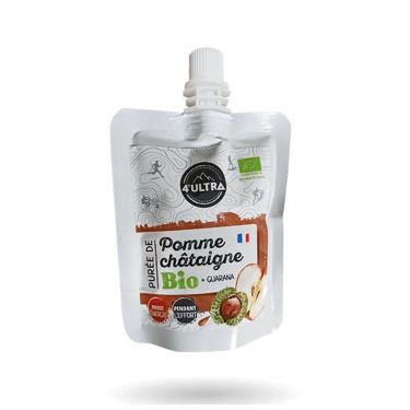 Puré energético bio 4ultra - Maçã, castanha