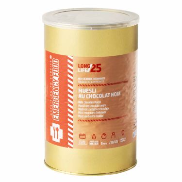 Muesli com chocolate negro - 27 anos